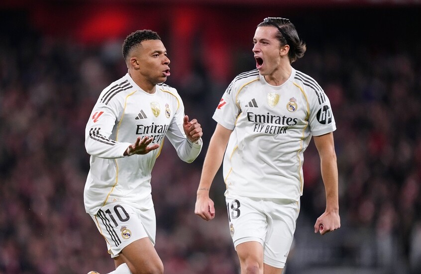 ريال مدريد يتغلب على أتلتيك بيلباو في عقر داره بالدوري الإسباني