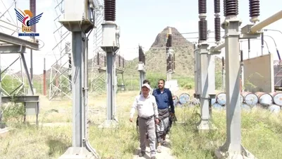 تدشين أعمال إعادة تأهيل كهرباء المخا - البرح
