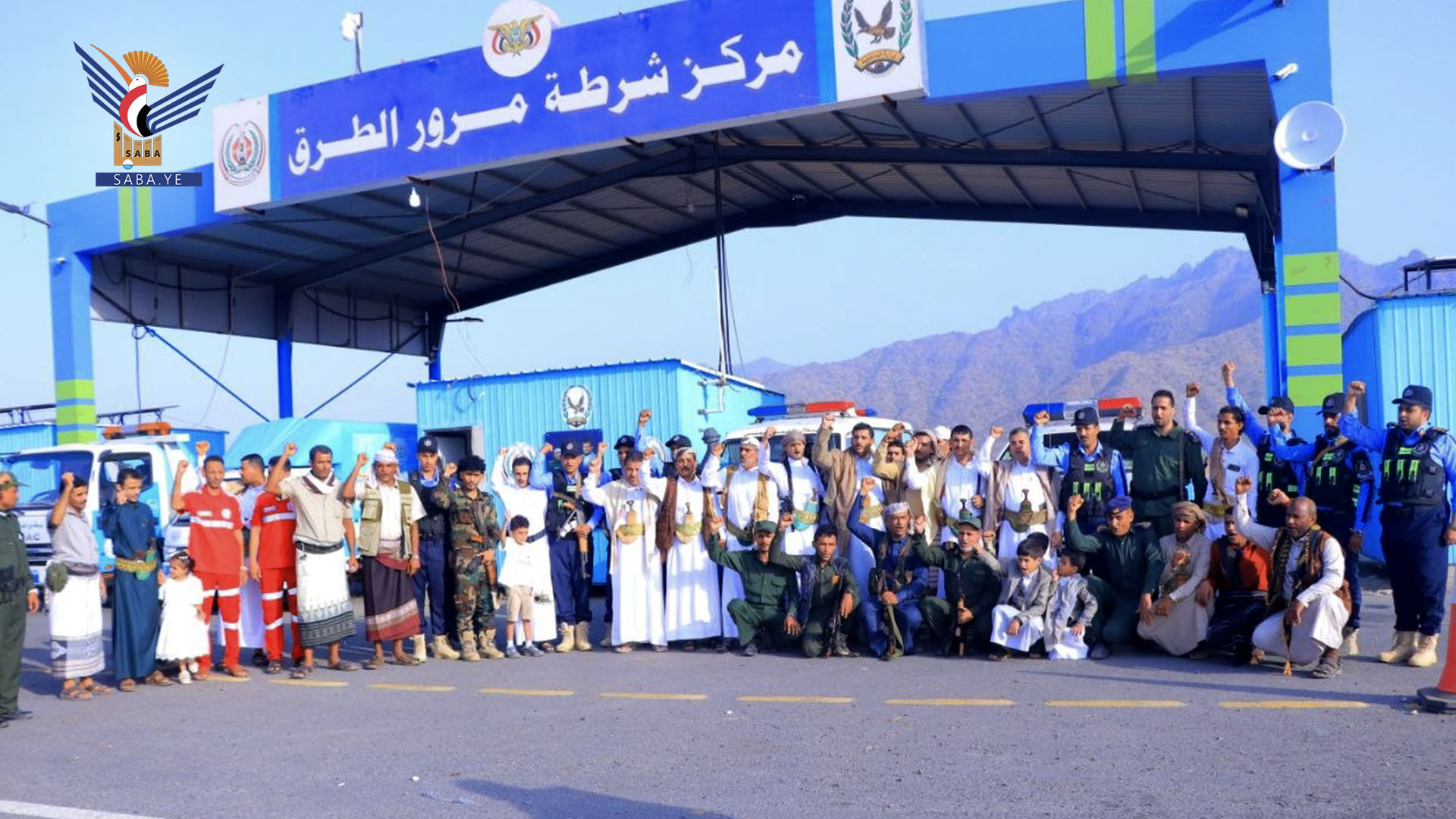 تفقد أحوال المرابطين في النقاط الأمنية بمديرية باجل في الحديدة