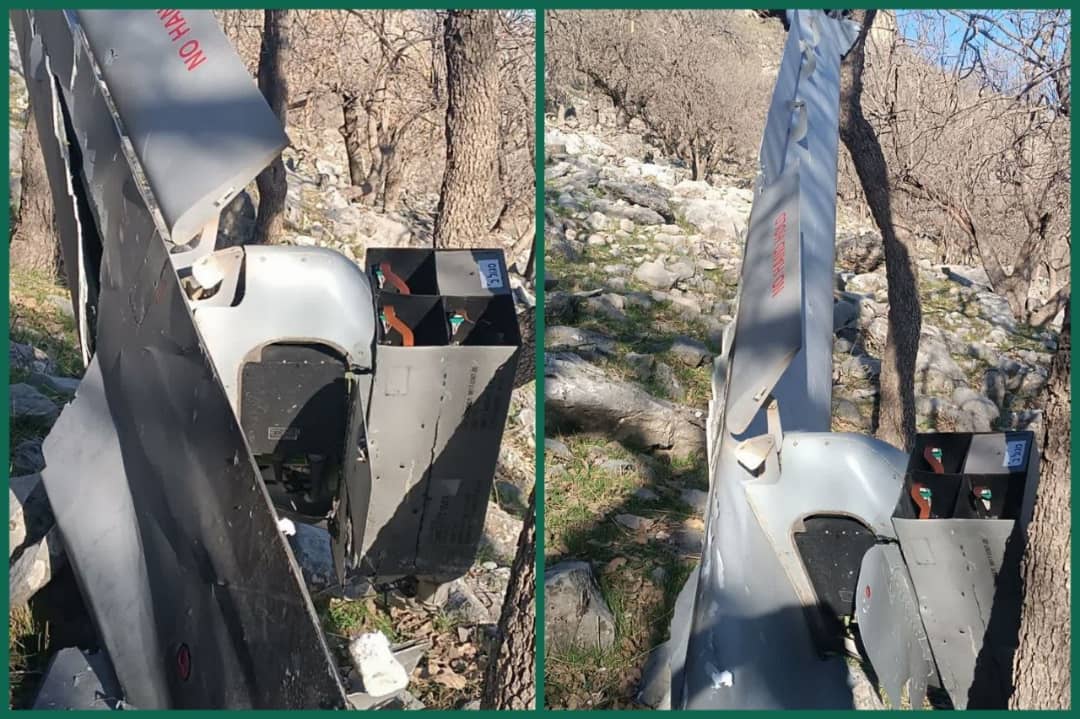 الجيش الإيراني: إسقاط طائرة مسيّرة قتالية مسلحة للعدو الصهيوأمريكي في أجواء طهران