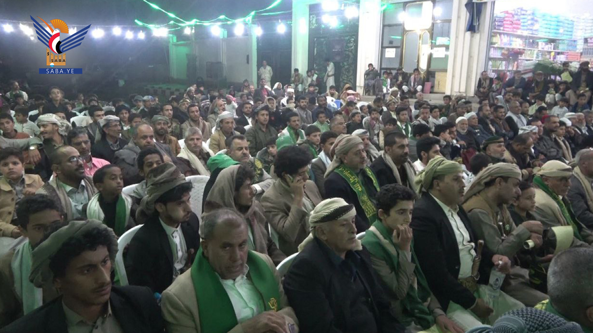 أمسية في مدينة الشباب والشباب الوسطى بصنعاء الجديدة بذكرى المولد