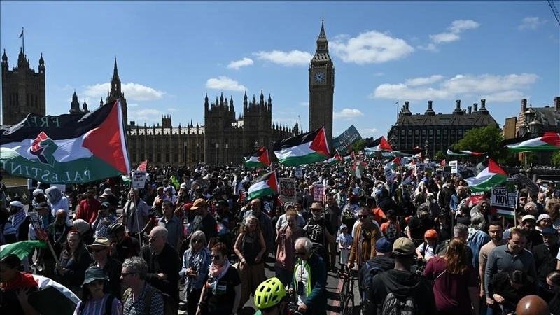 الشرطة البريطانية تعتقل 86 فلسطينياً لدعمهم حركة "فلسطين أكشن"