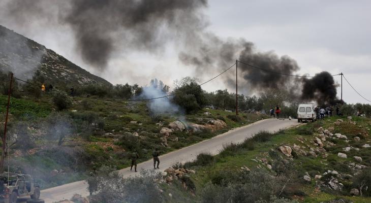 مستوطنون صهاينة يهاجمون الفلسطينيين وممتلكاتهم شمال شرق رام الله وجنوب نابلس  