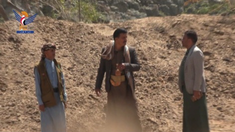 الاطلاع على مشروع استصلاح الأراضي الزراعية في مقبنة بتعز