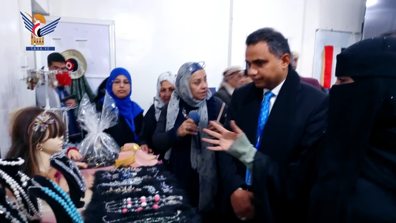 تنظيم معرض وبازار للمنتجات الطلابية والتراثية للأسر المنتجة بصنعاء