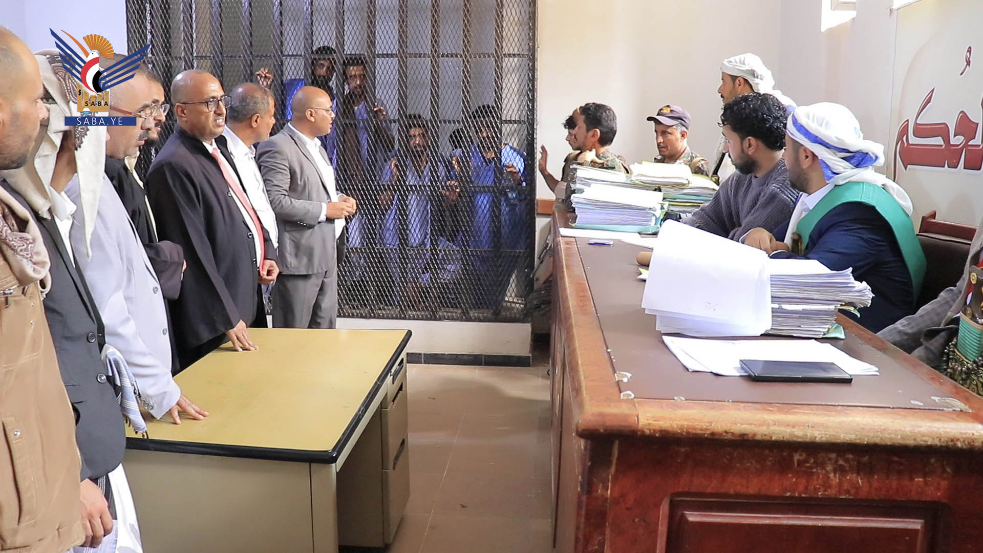 الجزائية المتخصصة بالأمانة تبدأ محاكمة عصابة مسلحة بجرائم قتل وحرق 