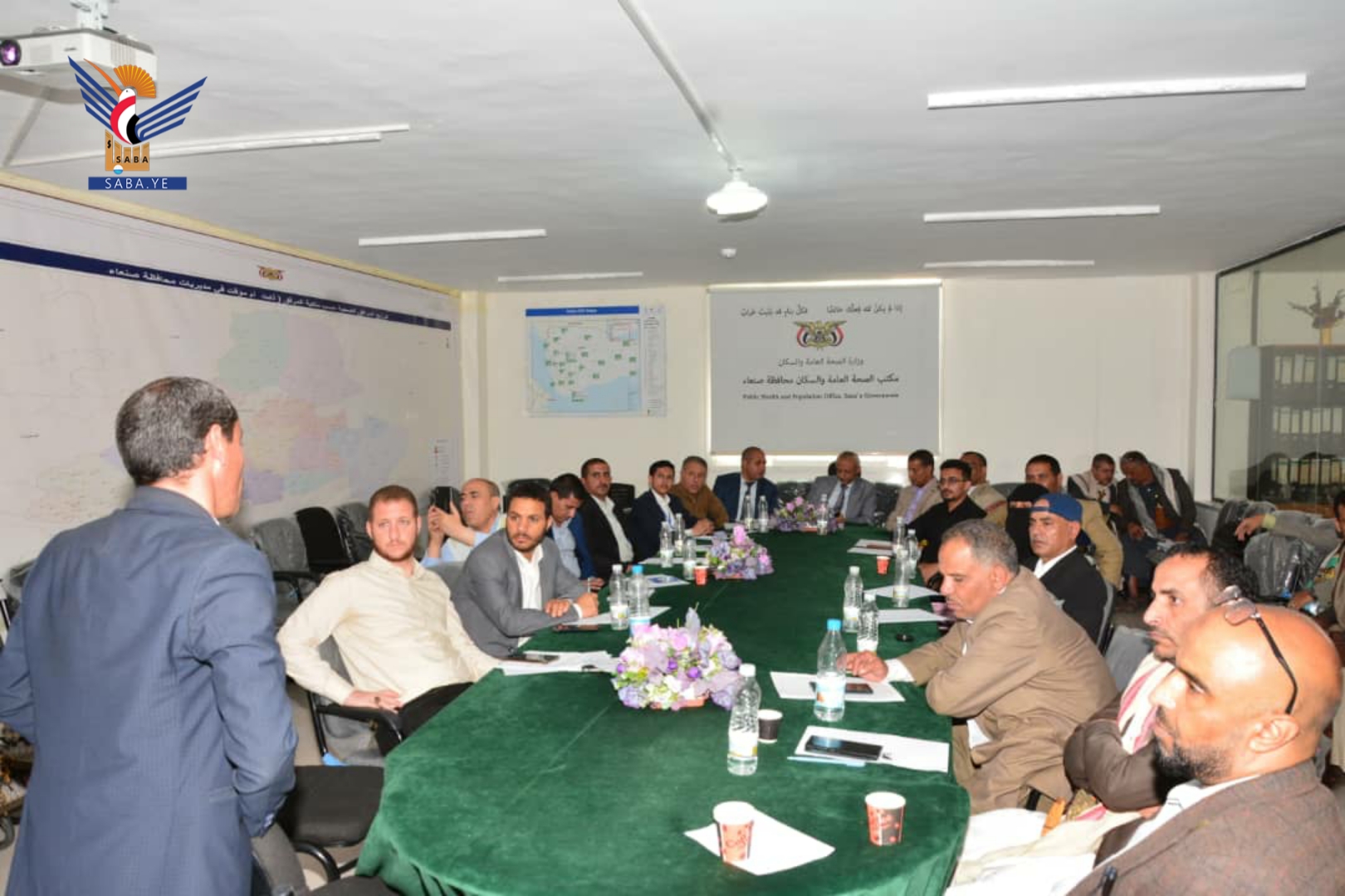 تدشين تطبيق برنامج تحسين جودة الأداء المؤسسي بمكتب الصحة بصنعاء