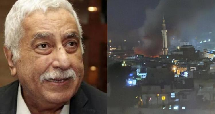 بشور: غارة عين الحلوة خطة لتوتير المنطقة بعد قرار مجلس الأمن