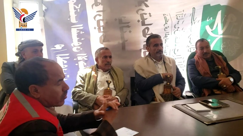 اجتماع بالمحويت يناقش التعاون بين السلطة المحلية والهلال الأحمر اليمني
