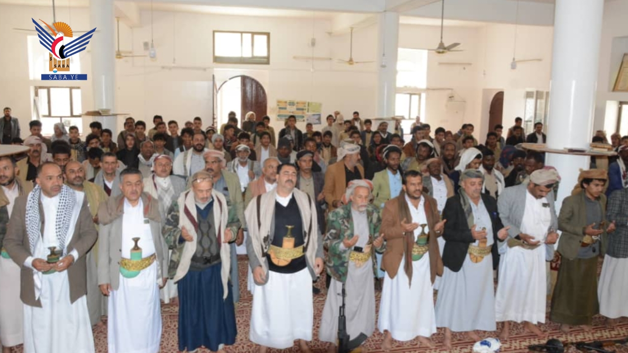 فعالية خطابية بمديرية صنعاء الجديدة بذكرى سنوية الشهيد الصماد