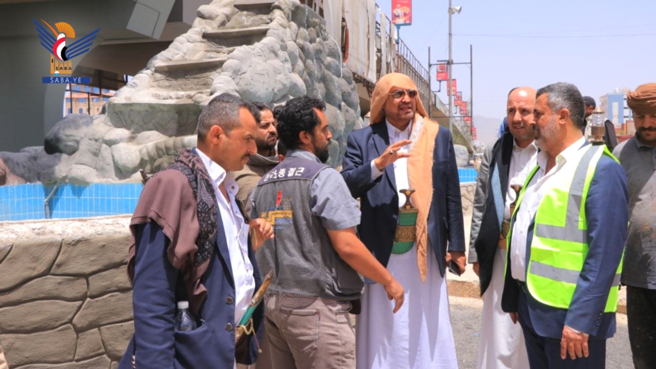 تفقد مشروعي ترميم شوارع معين ومجسم الشهيد طومر بأمانة العاصمة