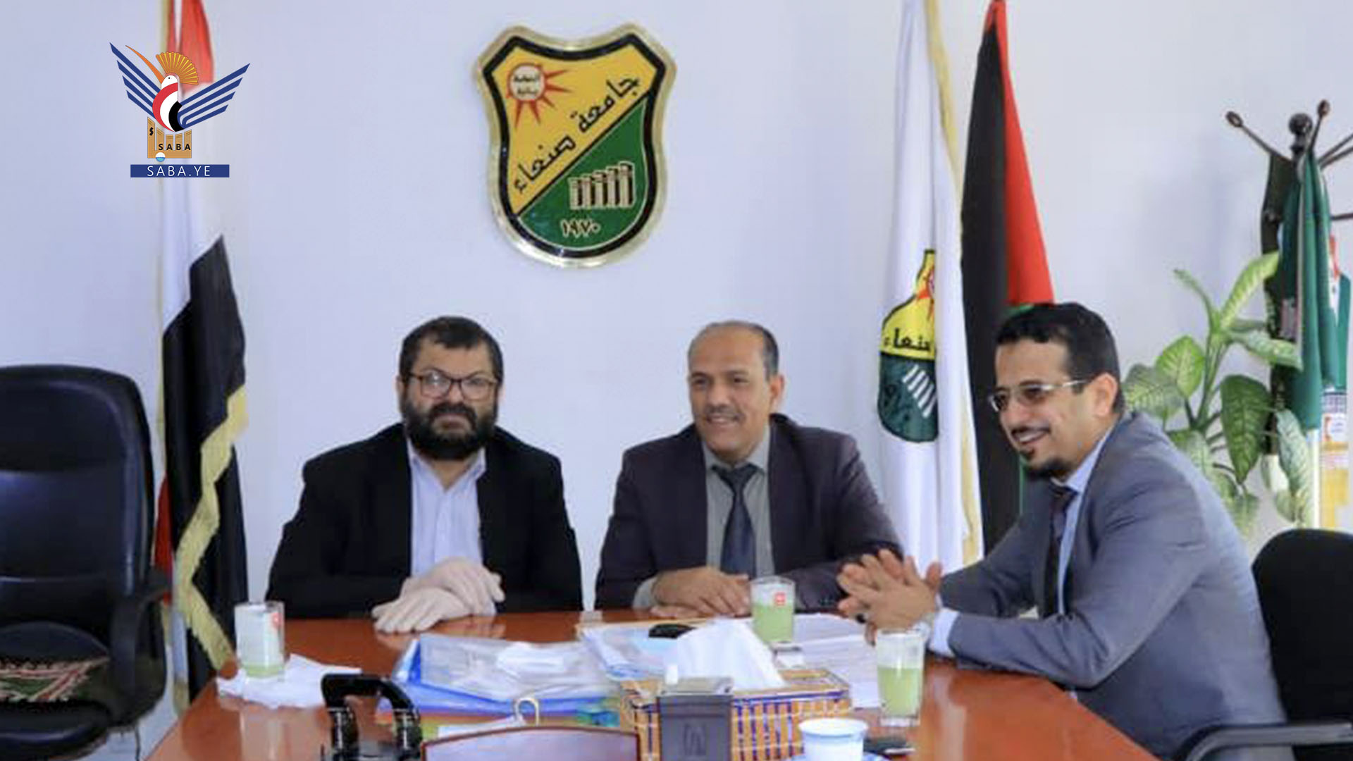 مناقشة جوانب التعاون بين وزارة الصحة وجامعة صنعاء لتطوير التعليم الطبي