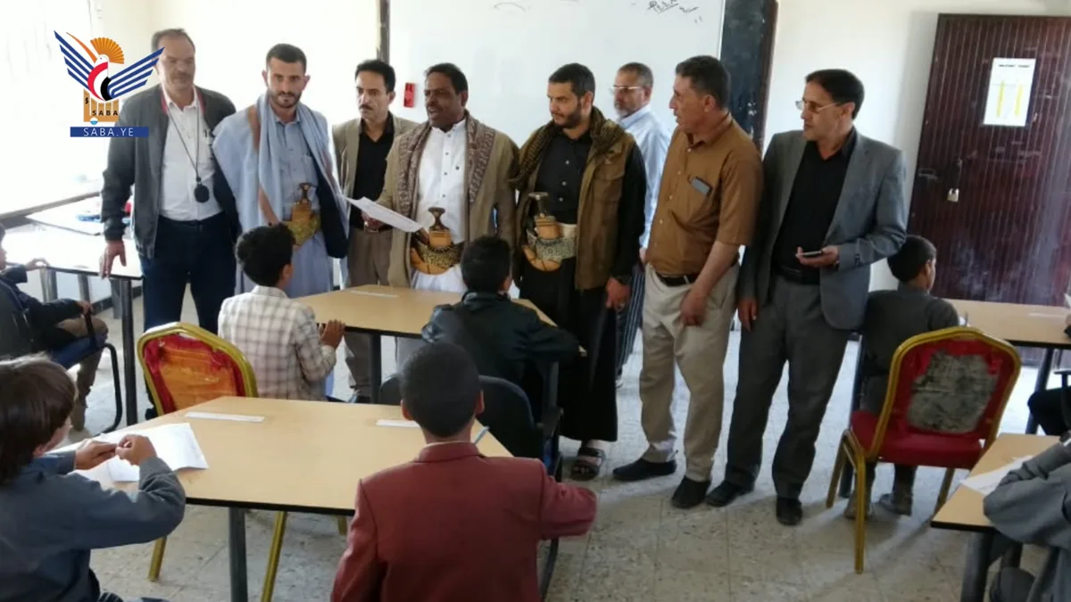 تدشين اختبارات النقل للفصل الدراسي الأول بمدارس محافظة ذمار