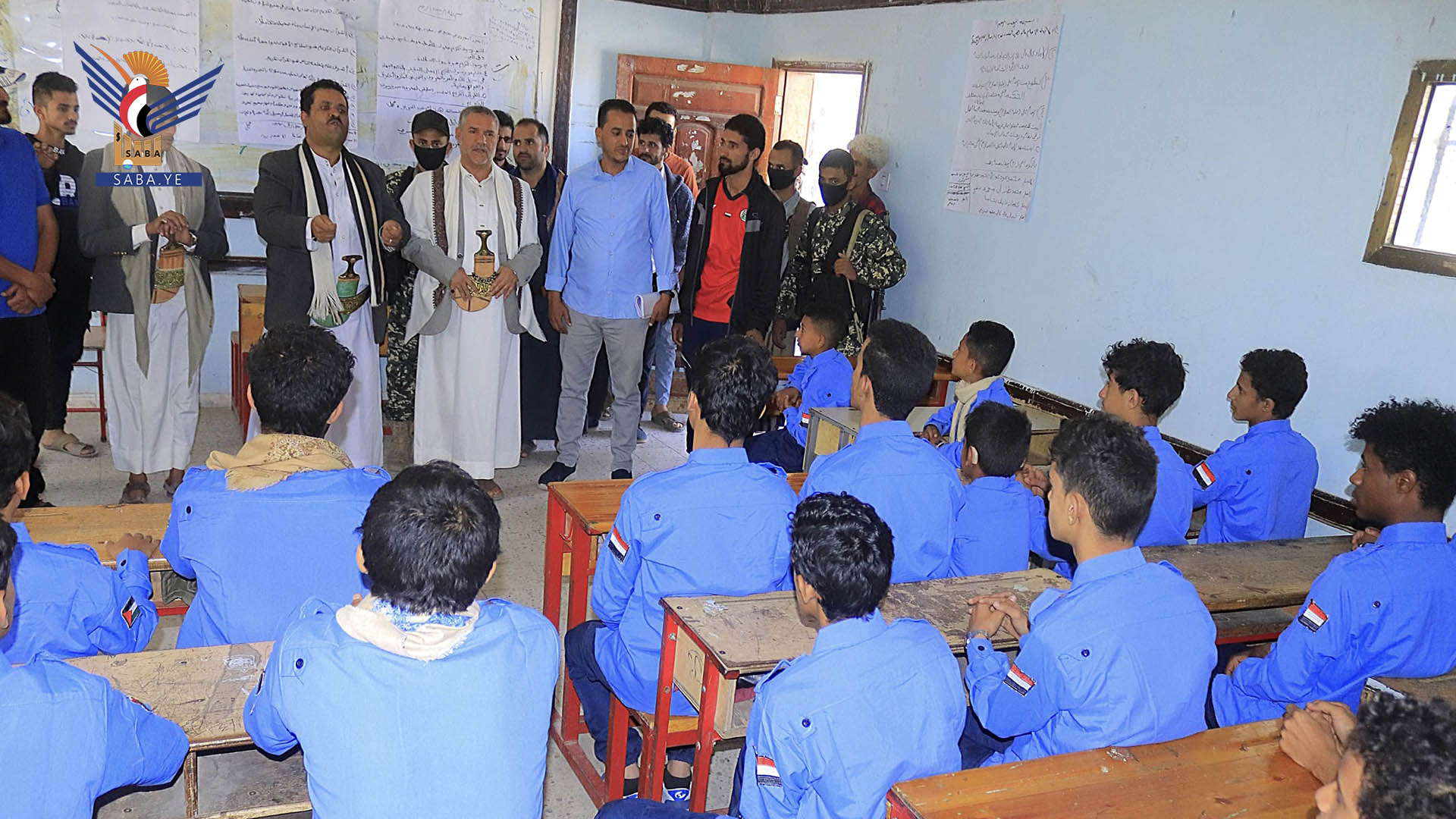 وزير الشباب يتفقد مدرسة المستقبل الصيفية للصم والبكم بأمانة العاصمة