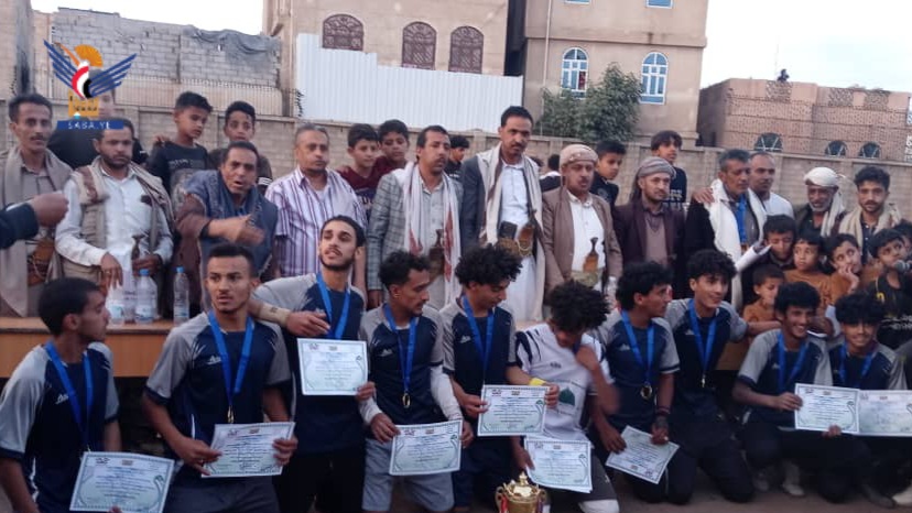 منتخب دار سلم يحرز بطولة الرسول الأعظم بمديرية السبعين منتخب دار سلم يحرز بطولة الرسول الأعظم بمديرية السبعين