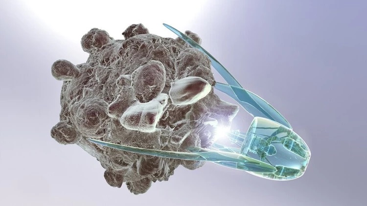 علماء يطورون روبوتات قادرة على إيصال الأدوية عبر التسلل إلى دفاعات الجسم علماء يطورون روبوتات قادرة على إيصال الأدوية عبر التسلل إلى دفاعات الجسم