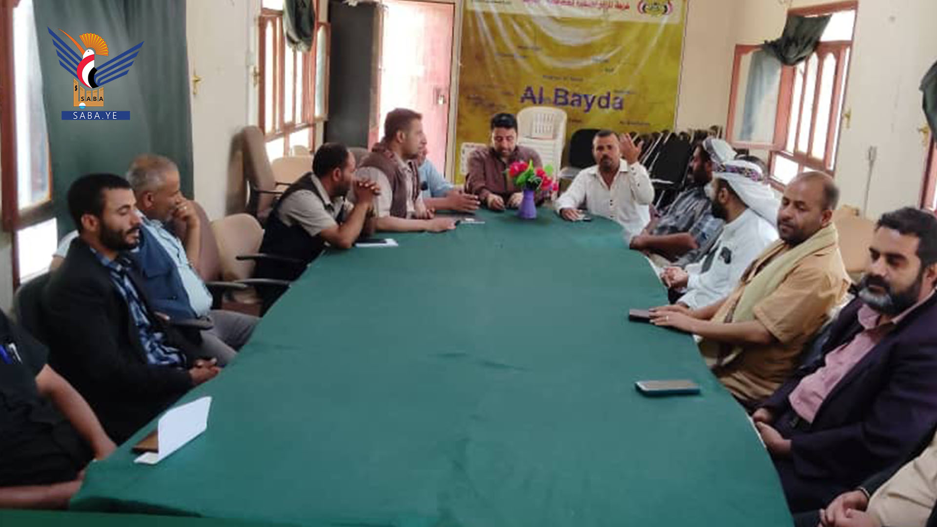 مناقشة ترتيبات تدشين مخيمين طبيين للعيون في مدينة البيضاء ورداع مناقشة ترتيبات تدشين مخيمين طبيين للعيون في مدينة البيضاء ورداع