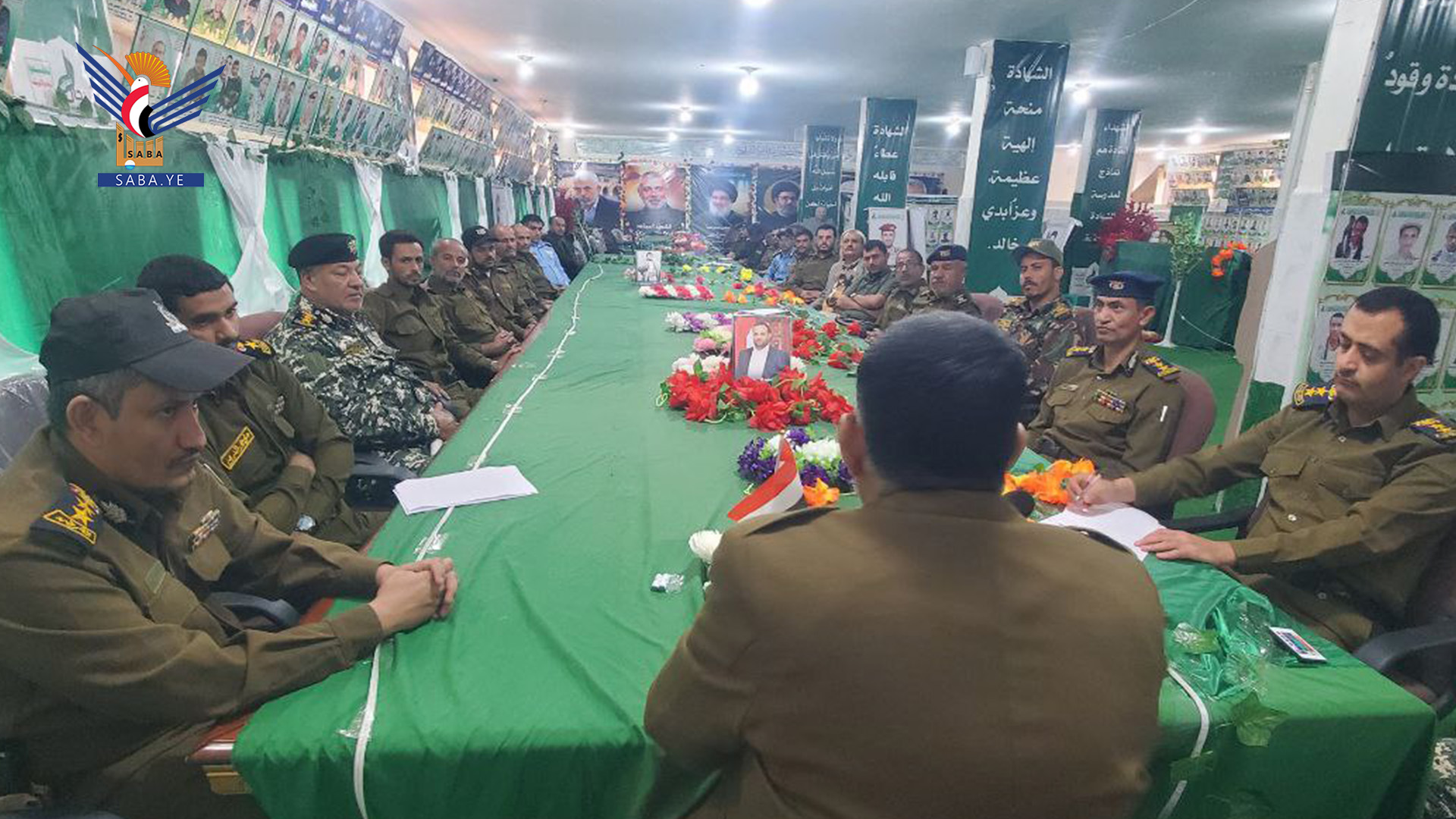 حجة تناقش مستوى تنفيذ الخطة الأمنية خلال الشهر الكريم