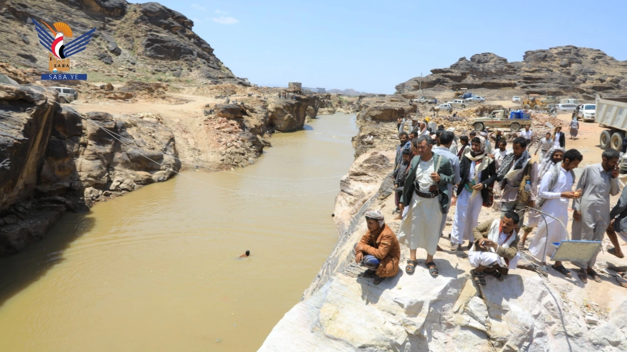 محافظ صعدة يتفقد سير العمل بمشروع سد اللجم في مديرية سحا محافظ صعدة يتفقد سير العمل بمشروع سد اللجم في مديرية سحا