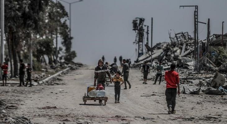 "إغاثة غزة": الوضع الإنساني خطير والعدو الإسرائيلي يسيطر على 70% من القطاع