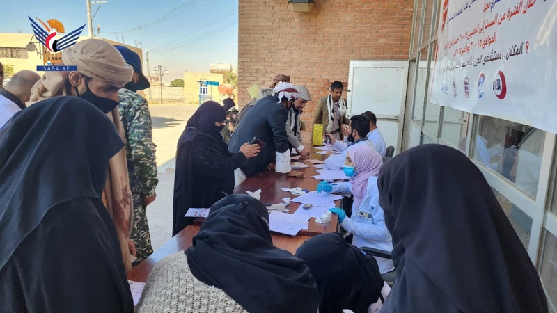 وزارة الصحة تدّشن مخيمًا طبيًا للفحص المبكر عن السكري والأمراض الصدرية