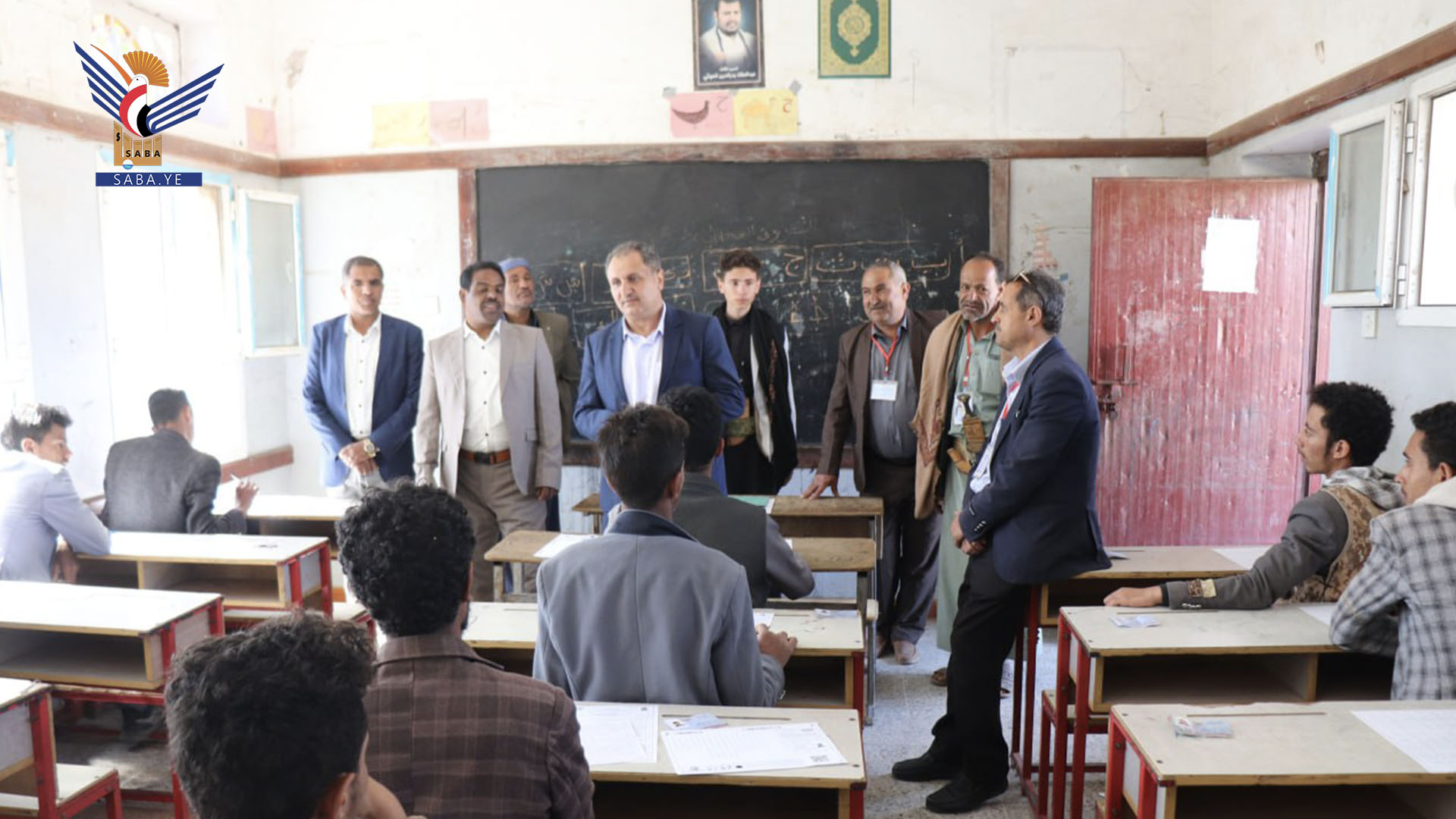 وكيل وزارة التربية الهدور يتفقد سير الاختبارات والدورات الصيفية بذمار