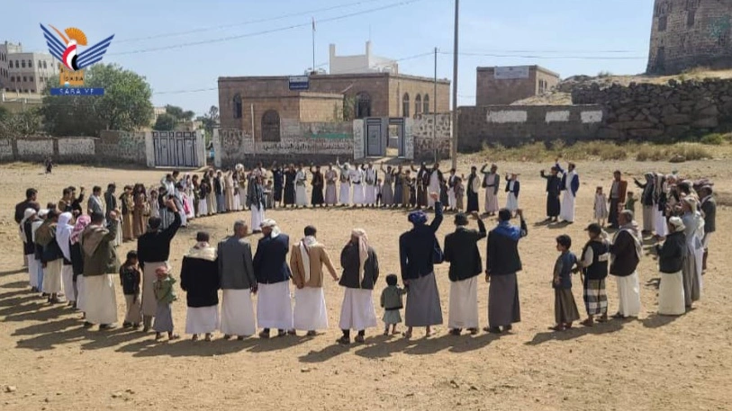 أبناء المحويت يؤكدون الوفاء للشهداء والجهوزية لمواجهة الأعداء