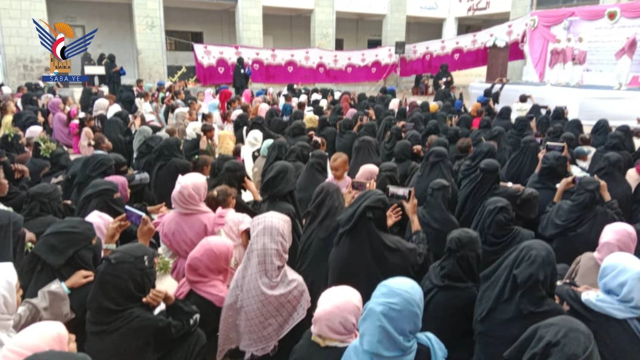  الحديدة.. فعالية نسائية بمديرية الضحي بذكرى ميلاد الزهراء