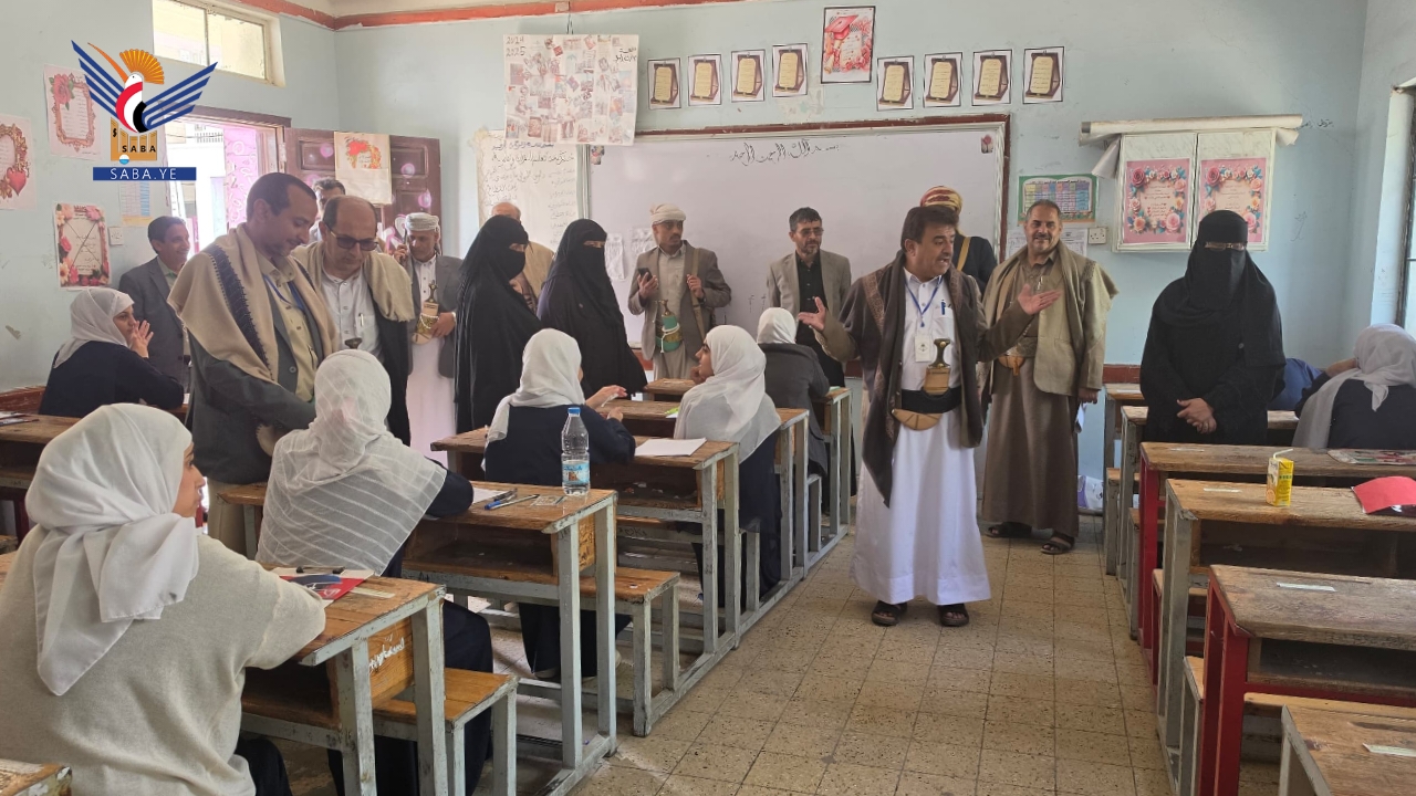 تفقد سير اختبارات الشهادة الأساسية والدورات الصيفية في مديرية شعوب