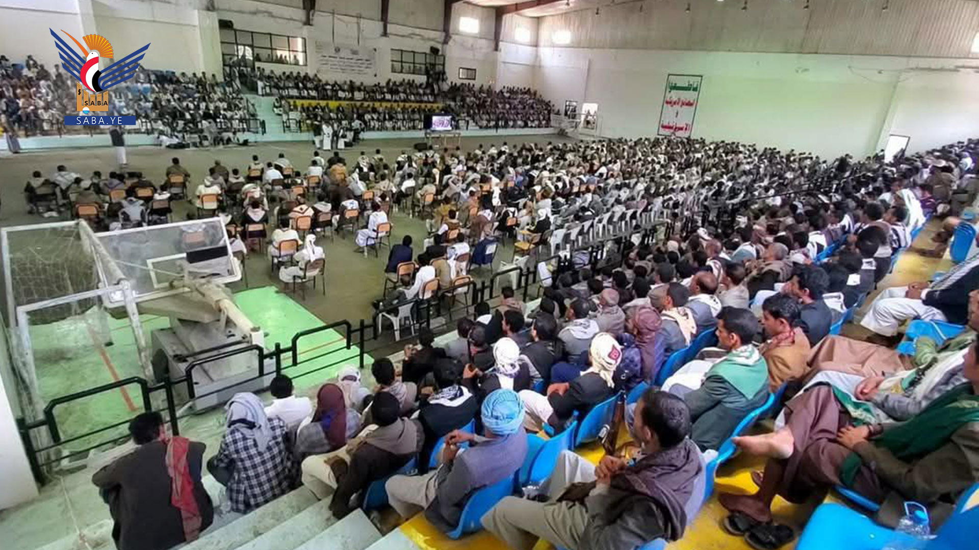 قبائل حجة تعلن النفير العام لمواجهة العدو الأمريكي الصهيوني والبراءة من العملاء والخونة