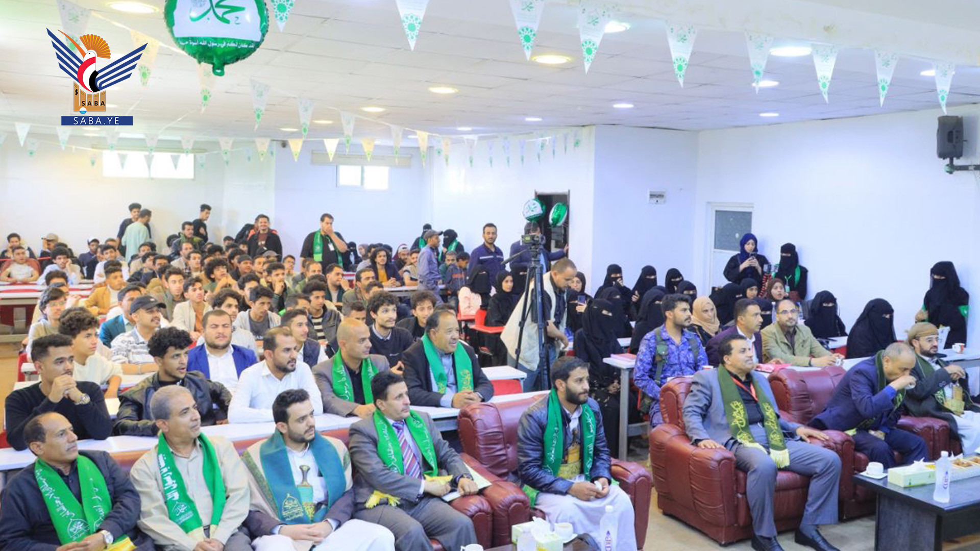 فعالية خطابية بجامعة العلوم الحديثة بذكرى المولد النبوي