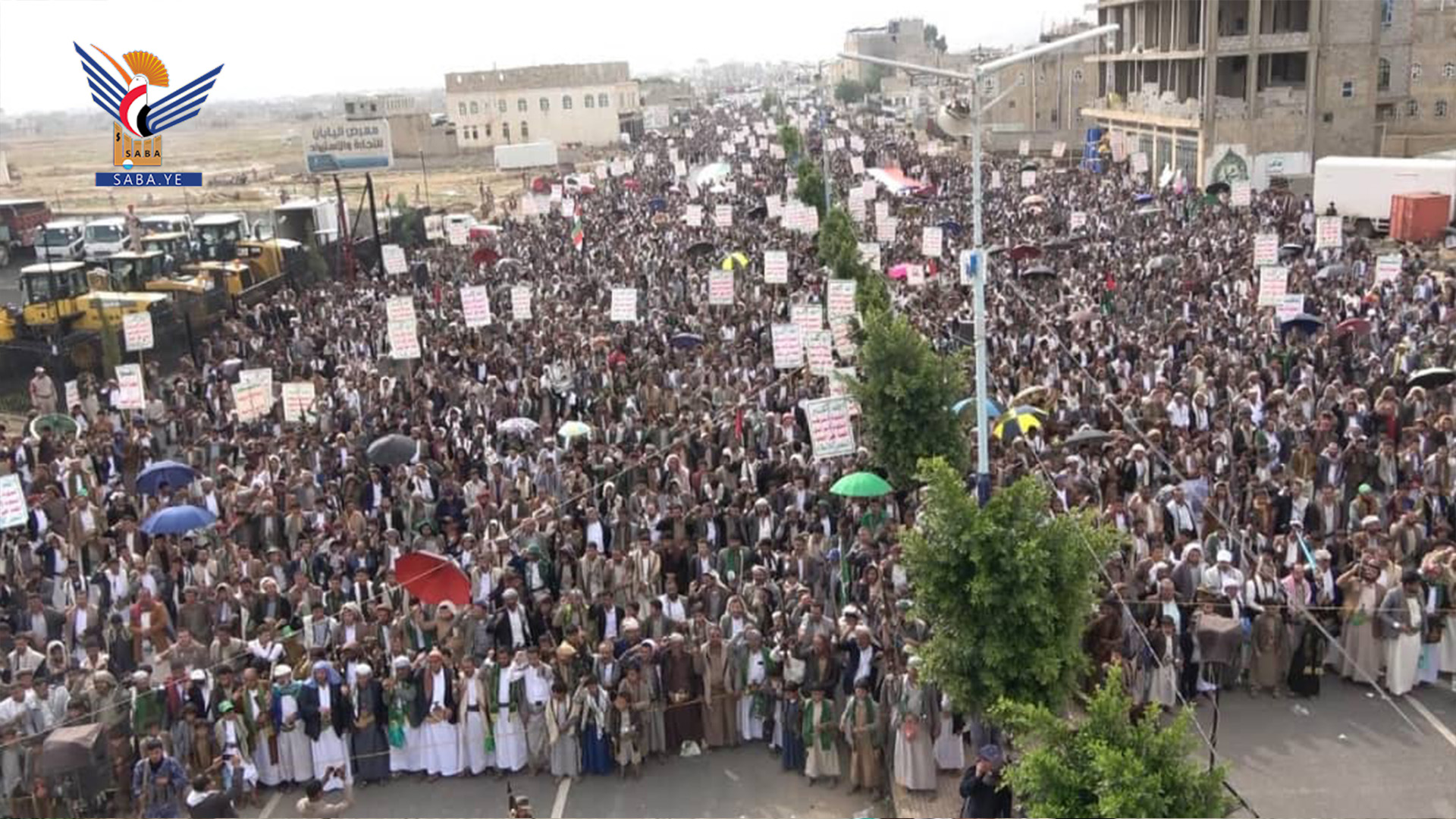 عمران.. مسيرات في 106 ساحات تجدّد الثبات مع غزة رغم التهديدات والمؤامرات (يعتمد هذا)