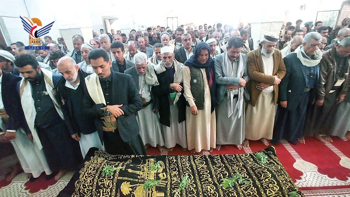 تشييع مهيب لجثمان فقيد الوطن العميد محسن بركات