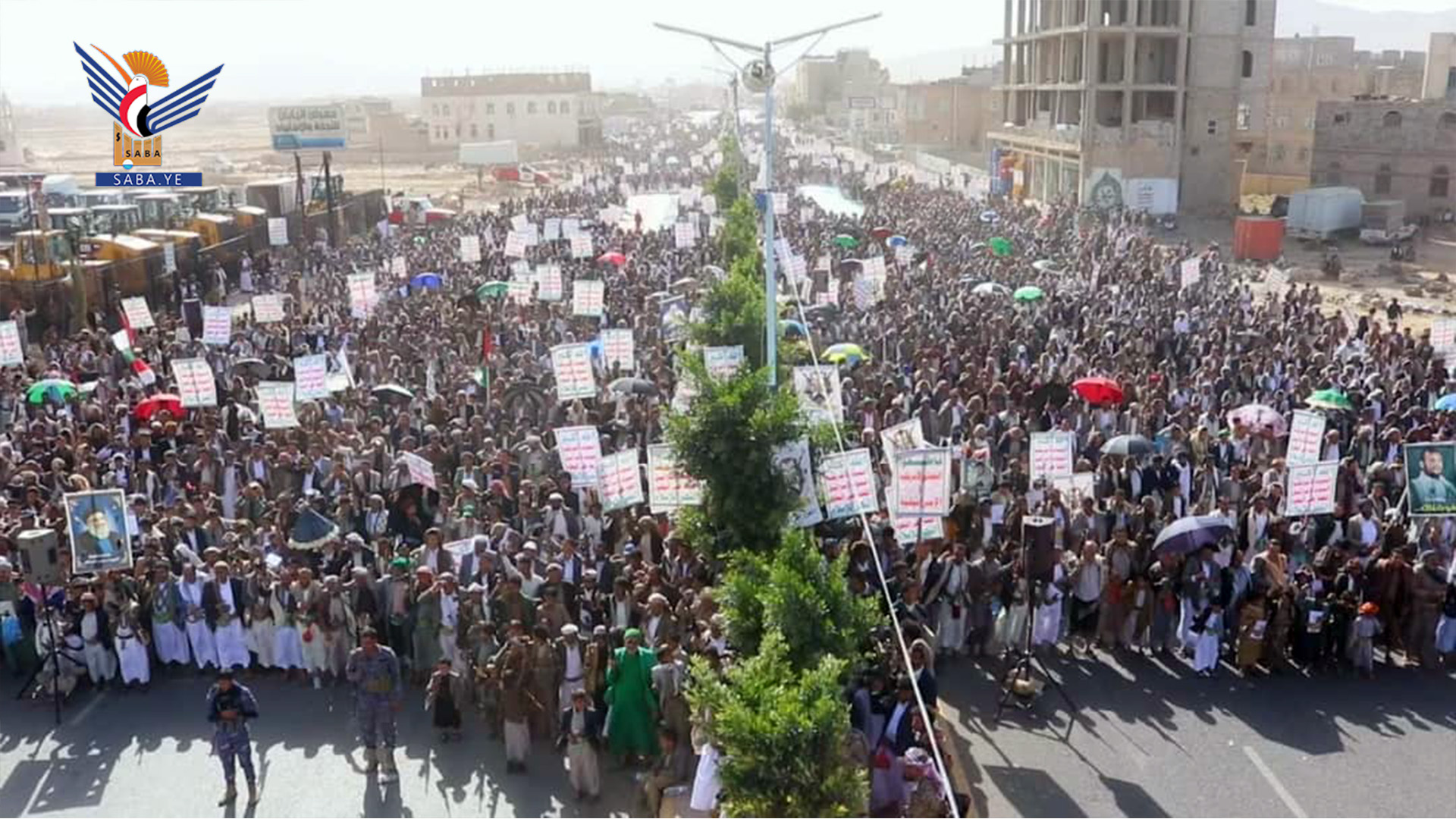 عمران.. 80 مسيرة حاشدة تأكيداً على الاستمرار في نصرة غزة والمقدسات