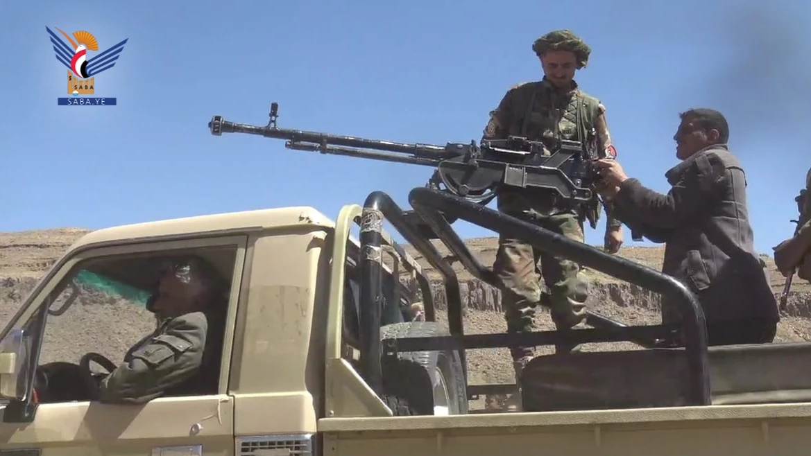 مسير وتطبيق قتالي لخريجي دورات الطوفان بعزلة عيال مالك مديرية بني حشيش