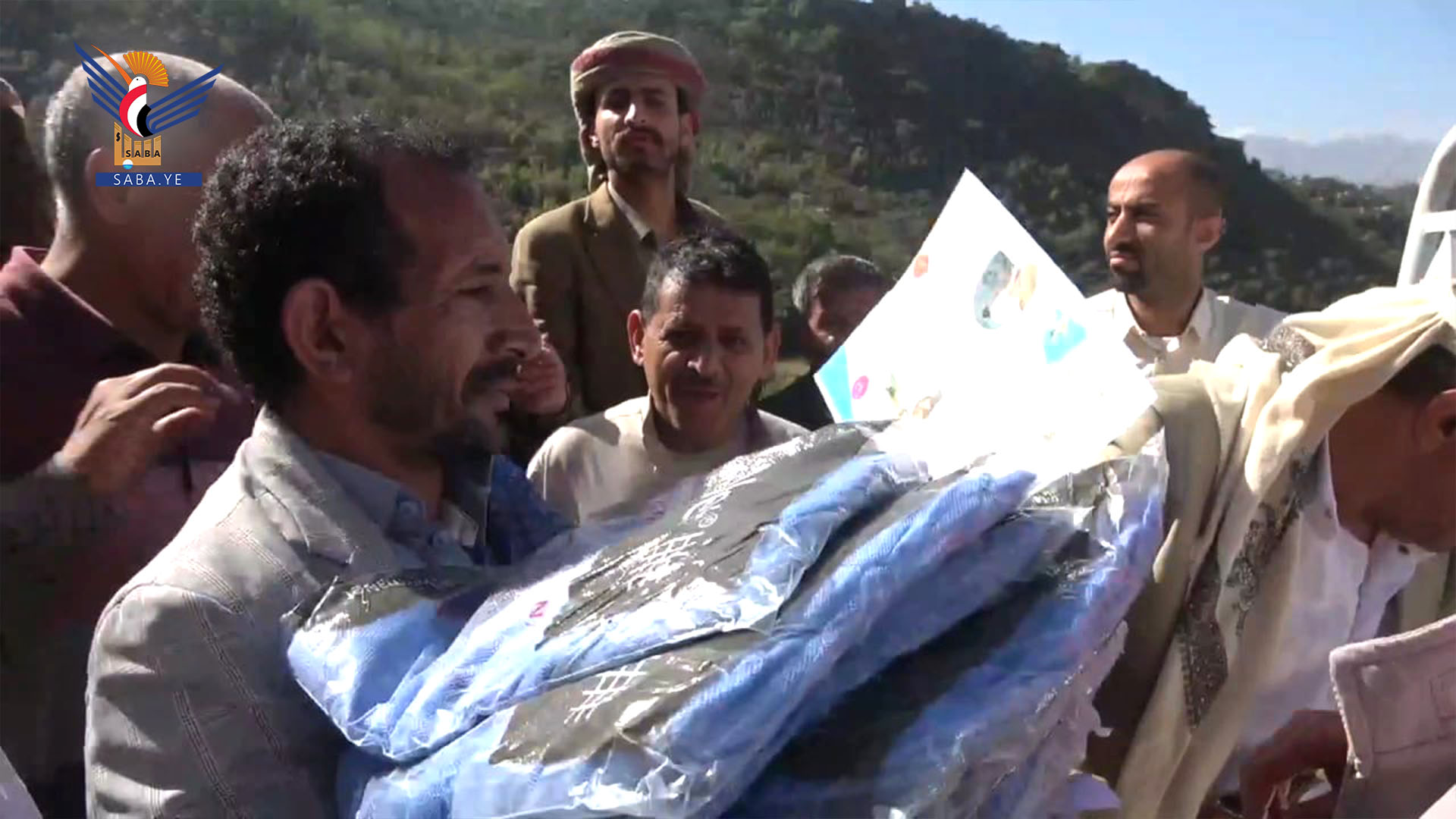 توزيع الناموسيات لمكافحة الملاريا بالمحويت