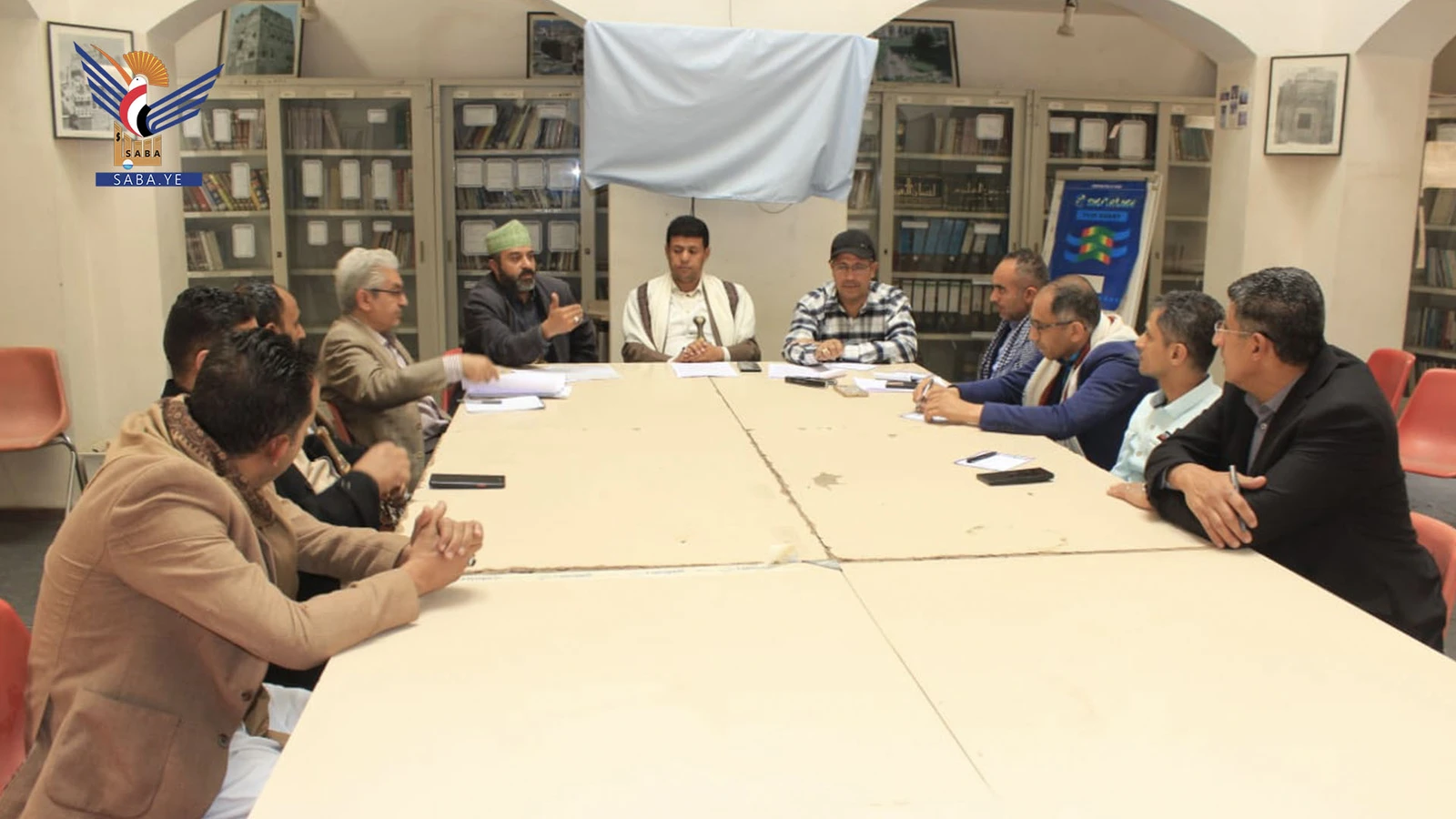 ​مناقشة خطة وحدة تنفيذ المشاريع الطارئة بمدينة صنعاء القديمة "المرحلة الرابعة"