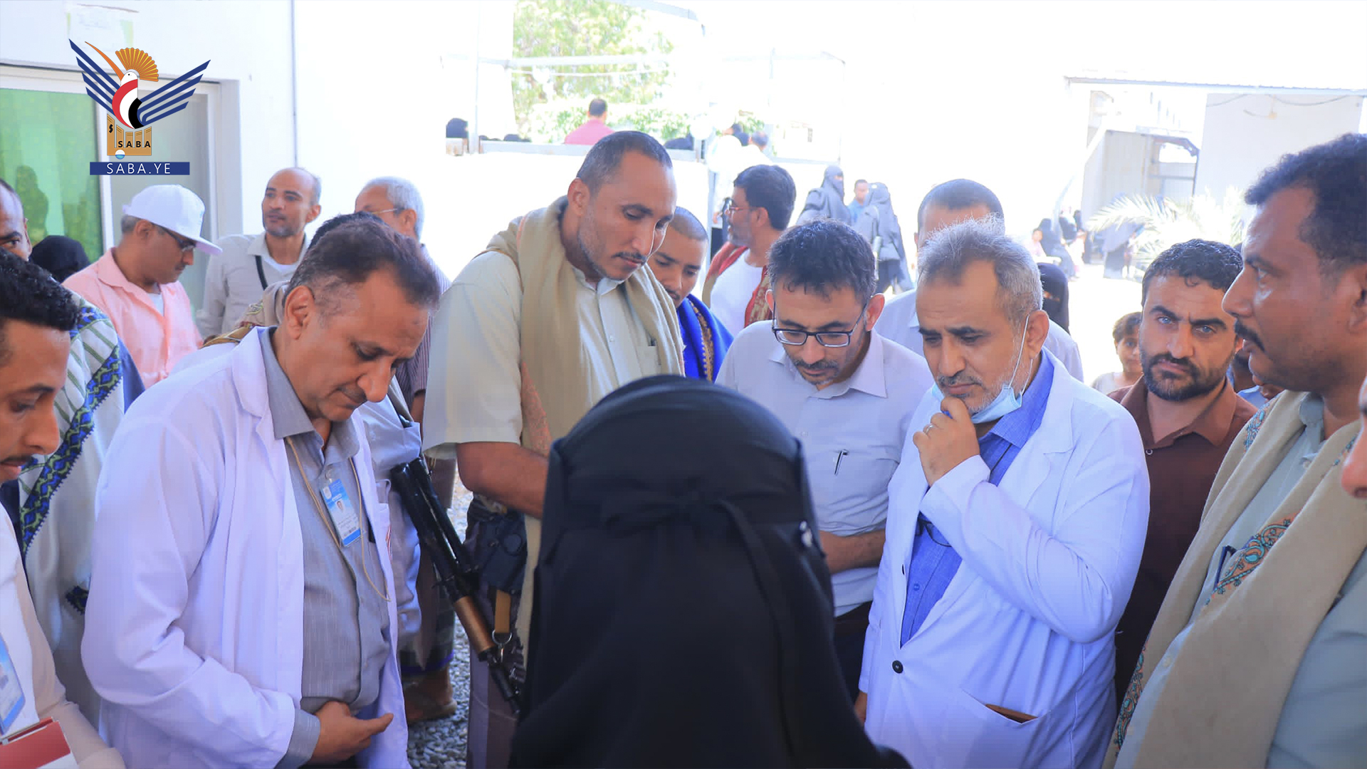 عطفيي والقعود يدشنان المخيم الطبي المجاني للأمراض الجلدية بهيئة مستشفى الثورة بالحديدة عطفيي والقعود يدشنان المخيم الطبي المجاني للأمراض الجلدية بهيئة مستشفى الثورة بالحديدة