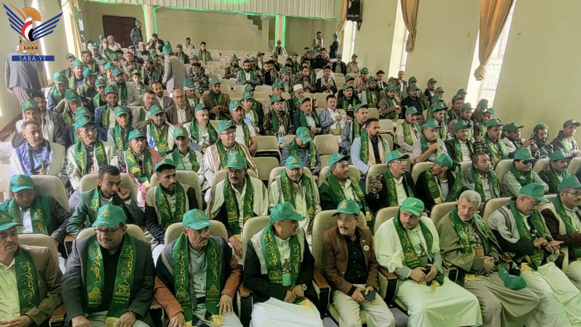 فعالية لمكتب الاقتصاد والصناعة في إب بذكرى المولد النبوي