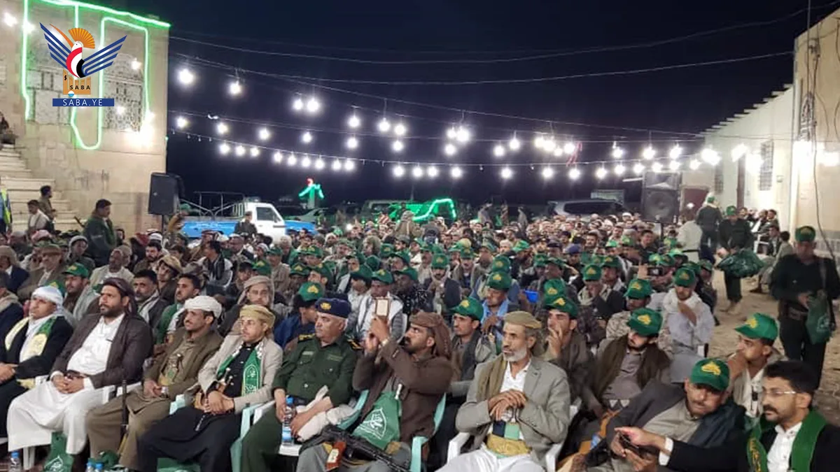أمسية لإدارة أمن مديرية بني حشيش في محافظة صنعاء بذكرى المولد النبوي 