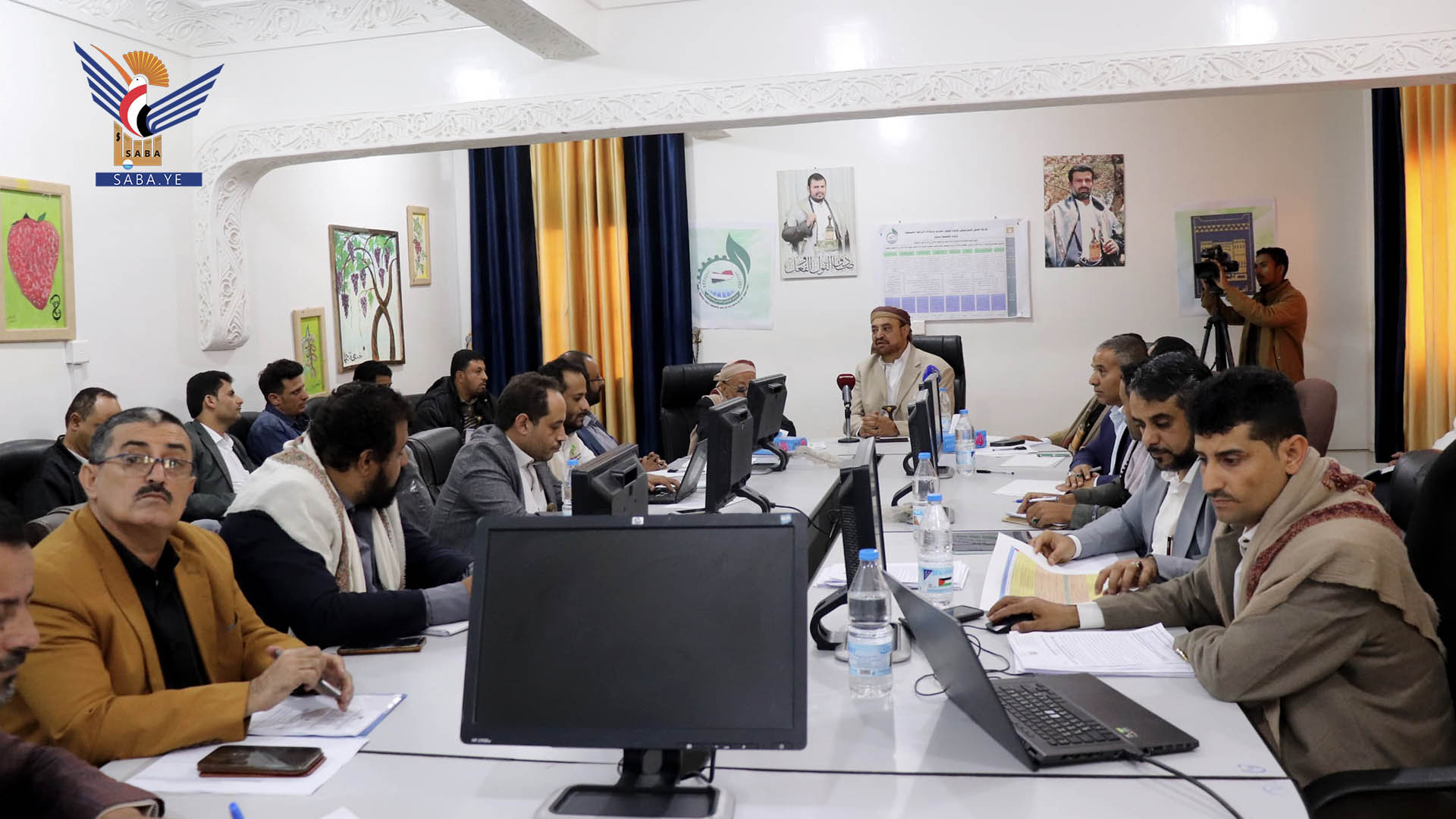 مناقشة تنفيذ مشاريع الوحدة الزراعية وتعزيز العمل التنموي التعاوني بأمانة العاصمة