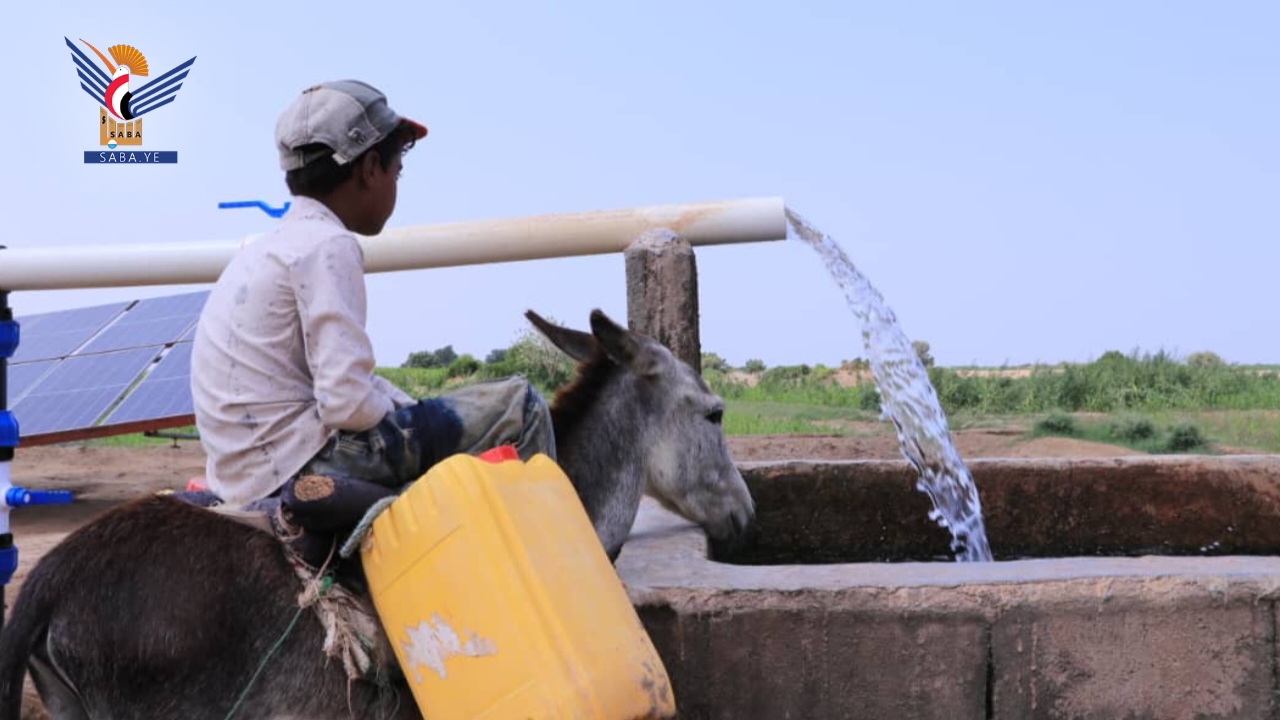 افتتاح مشروع مياه بقرية بني النظاري في مديرية اللحية بالحديدة افتتاح مشروع مياه بقرية بني النظاري في مديرية اللحية بالحديدة