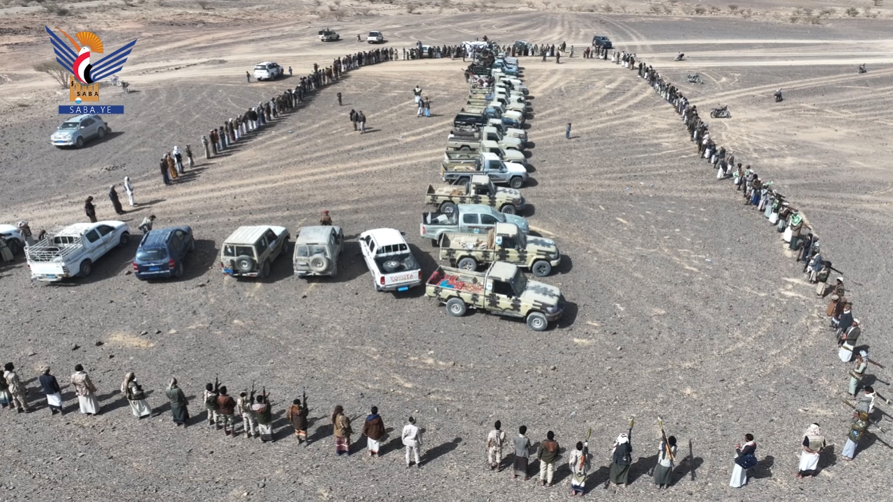 قبائل عيال سعيد بمحافظة مأرب تعلن النفير والجهوزية لمواجهة الأعداء