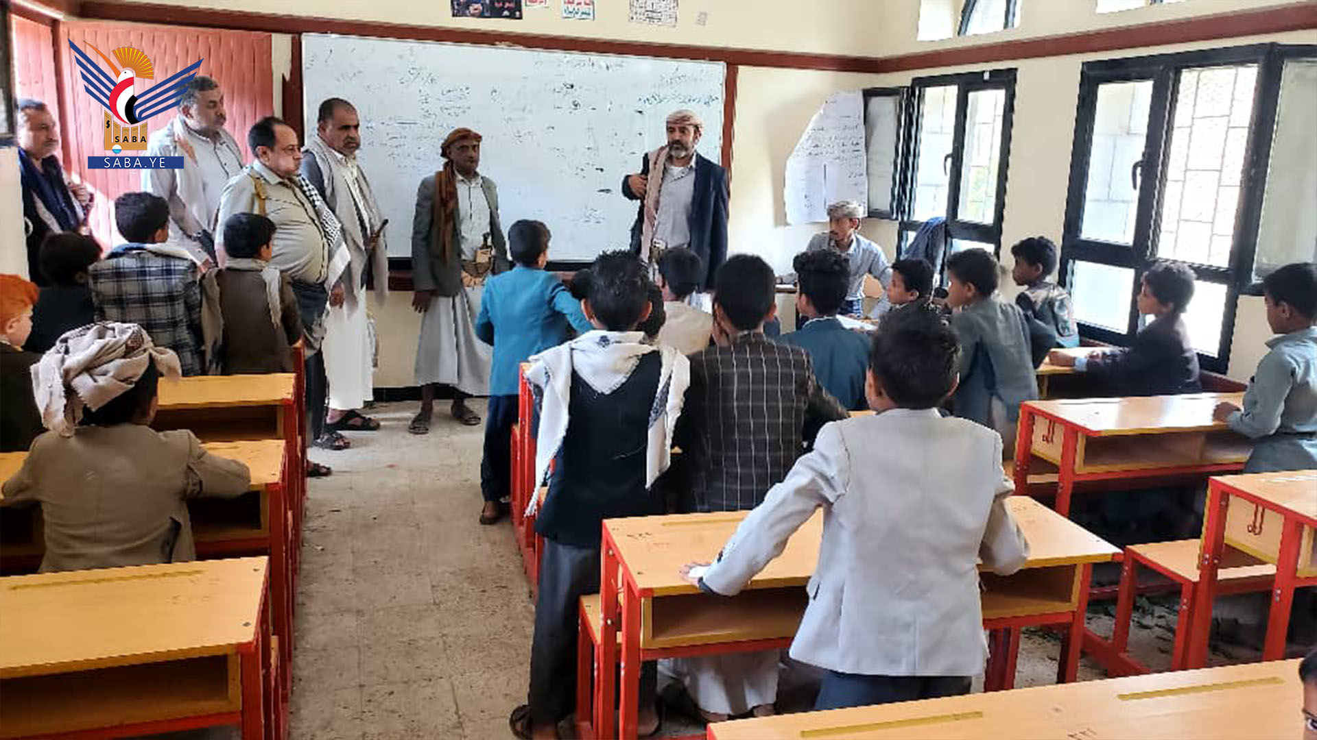 زيارات للدورات الصيفية في مديريات حجة 