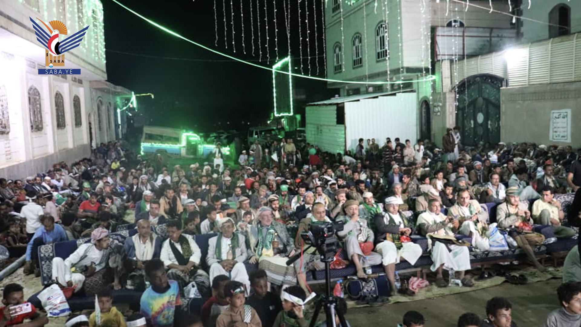 أمسية في مديرية دمت بالضالع بذكرى المولد النبوي