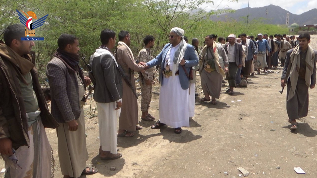 المساوى يطلّع على أحوال المرابطين في جبهة كرش بالقبيطة في لحج