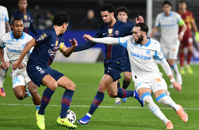 سان جيرمان يفوز بكأس السوبر الفرنسية بتغلبه على مرسيليا بركلات الترجيح