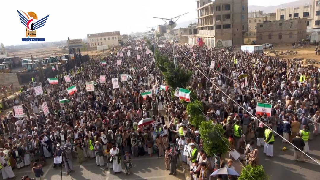 مسيرات حاشدة بمحافظة البيضاء إحياءً ليوم القدس العالمي