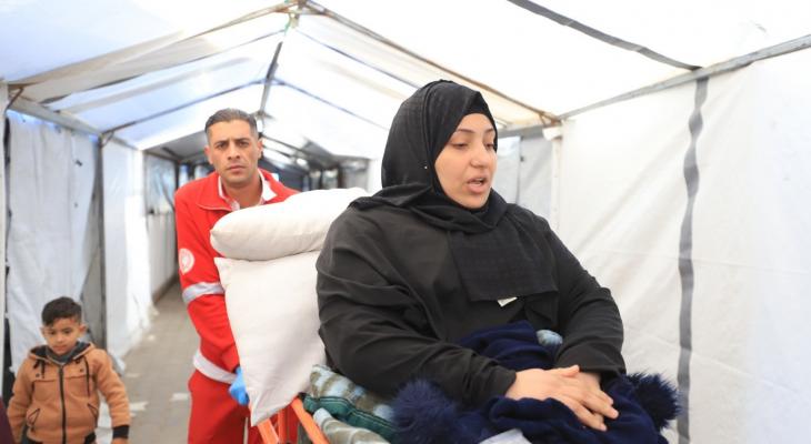 "الهلال الأحمر" في غزة: تشغيل 5 مستشفيات ميدانية في ظل التدمير الكامل للمنظومة الصحية