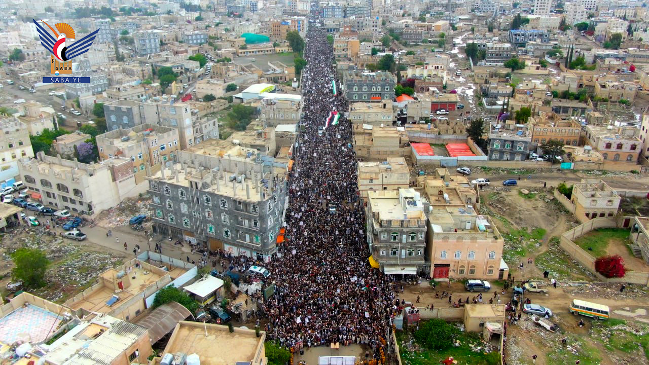 مسيرات جماهيرية بذمار نصرة للأقصى الشريف وتنديدا بالمجازر الصهيونية